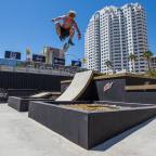 Flashback Highlights Dew Skateboarding Tour, Long Beach, California, USA